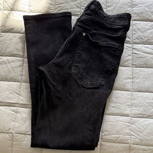 H&M Charcoal Straight Fit Jeans